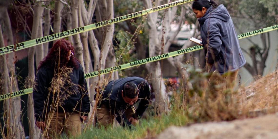 Hallazgo de cuerpo con huellas de violencia en jardinera de la Línea de San Ysidro