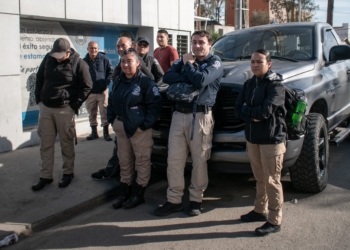 Trabajadores de Grupo ServiCop realizan paro laboral por falta de pagos