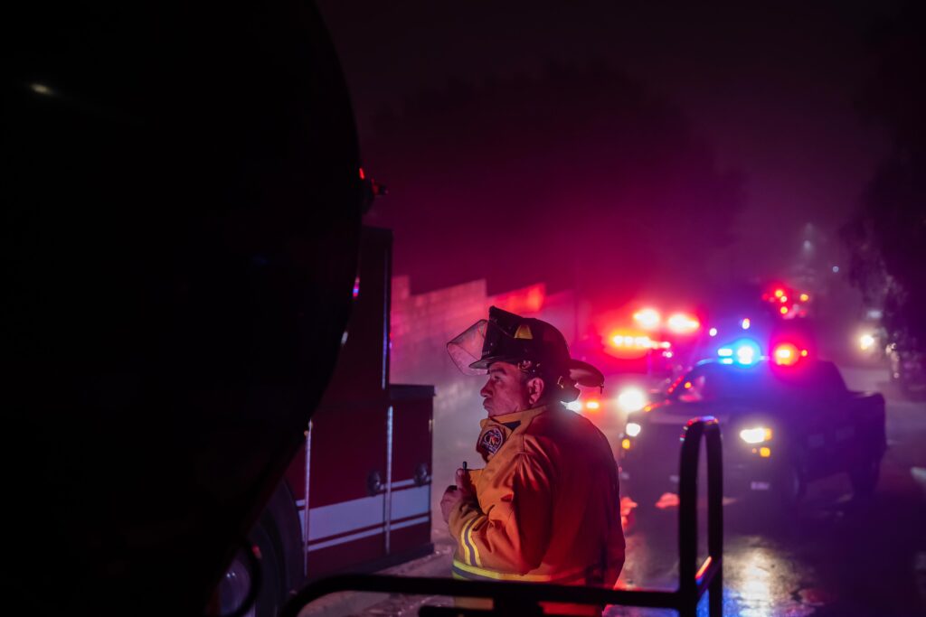 Se incendia casa en la colonia Divina Providencia