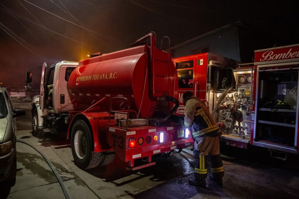 Dos casas fueron consumidas por el fuego