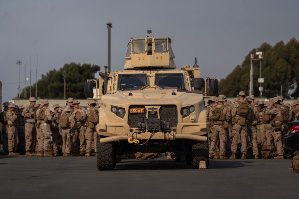 Alrededor de 500 militares arriban a la frontera con México para fortalecer la seguridad