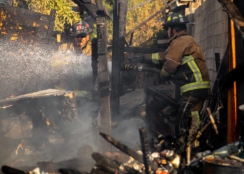 Incendio en Rancho Los Olivos consume varias casas improvisadas