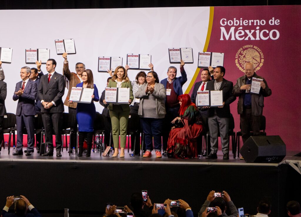 Gobernadora Marina del Pilar participa en Primer Encuentro Nacional Municipal convocado por la presidenta Sheinbaum