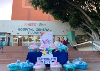 DIF Tijuana entrega artículos para recién nacidos en el Hospital General de Tijuana