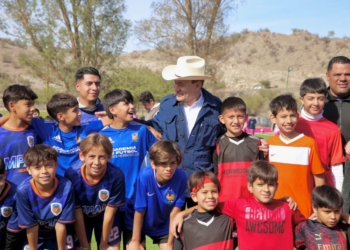 Rescata Gobernador Durazo unidades deportivas en beneficio de niños, jóvenes y adultos atletas