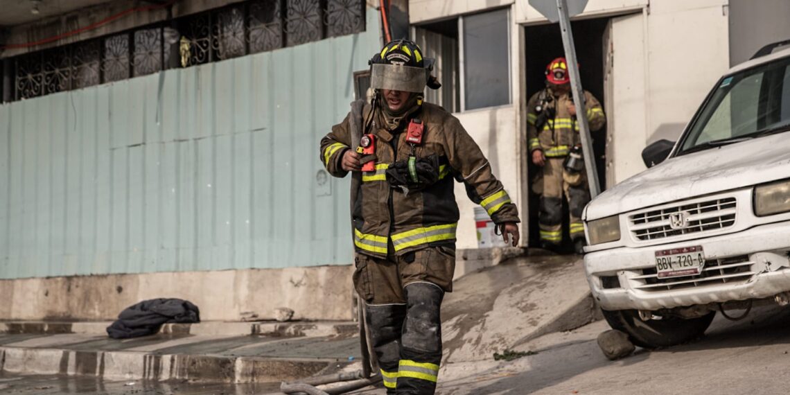 Se incendio asilo "Refugio la Esperanza" en Tijuana