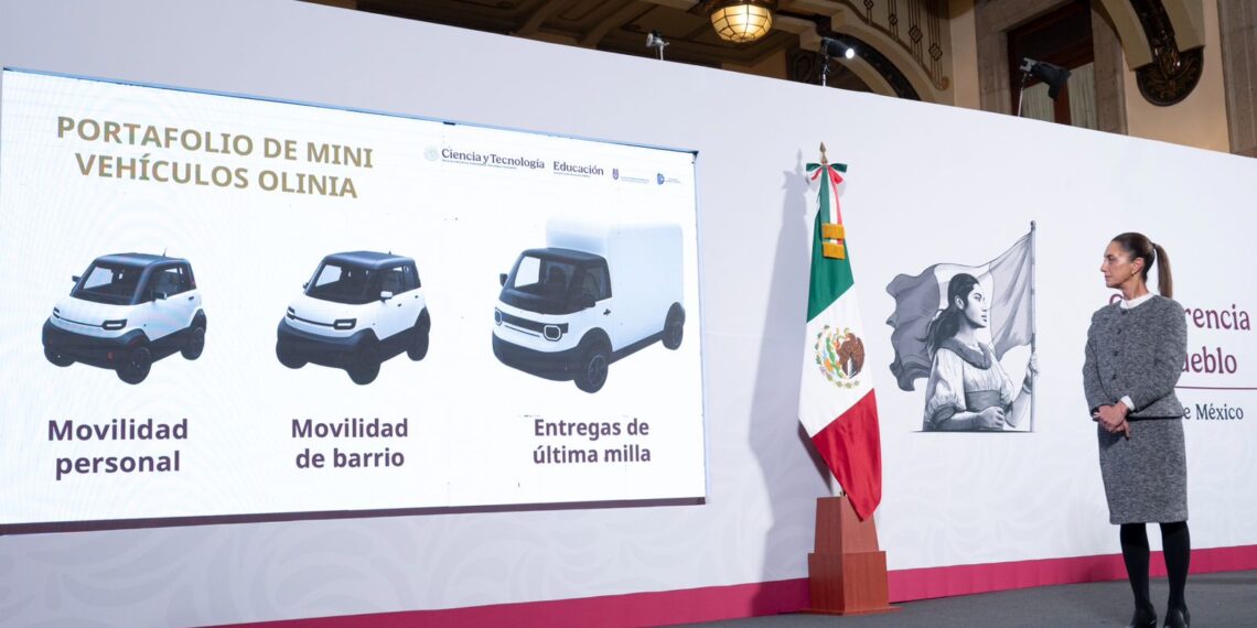 Entre 90 mil y 150 mil pesos costarían los vehículos eléctricos mexicanos Olinia