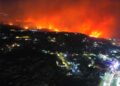 En Tecate se extienden fuertes incendios