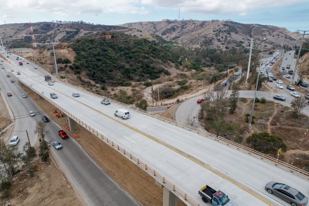 Inaugura gobernadora Marina del Pilar Nodo Morelos para agilizar la movilidad de más de 500 mil tijuanenses diariamente