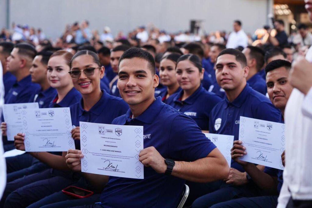 Gobernador Durazo impulsa nueva generación de policías de élite con USP