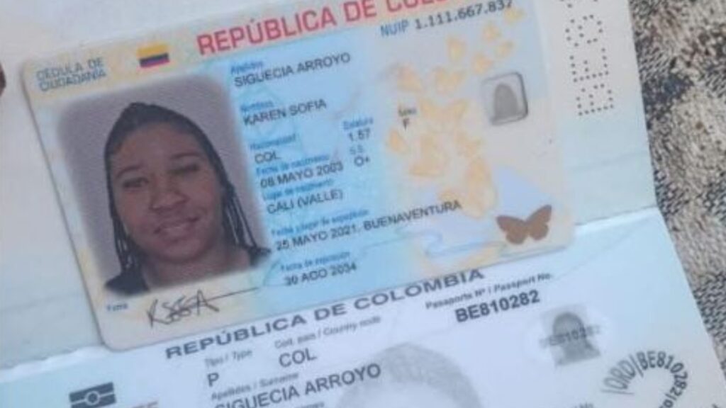 Confirman identidad de restos óseos hallados en Jacumé; pertenecen a joven colombiana desaparecida