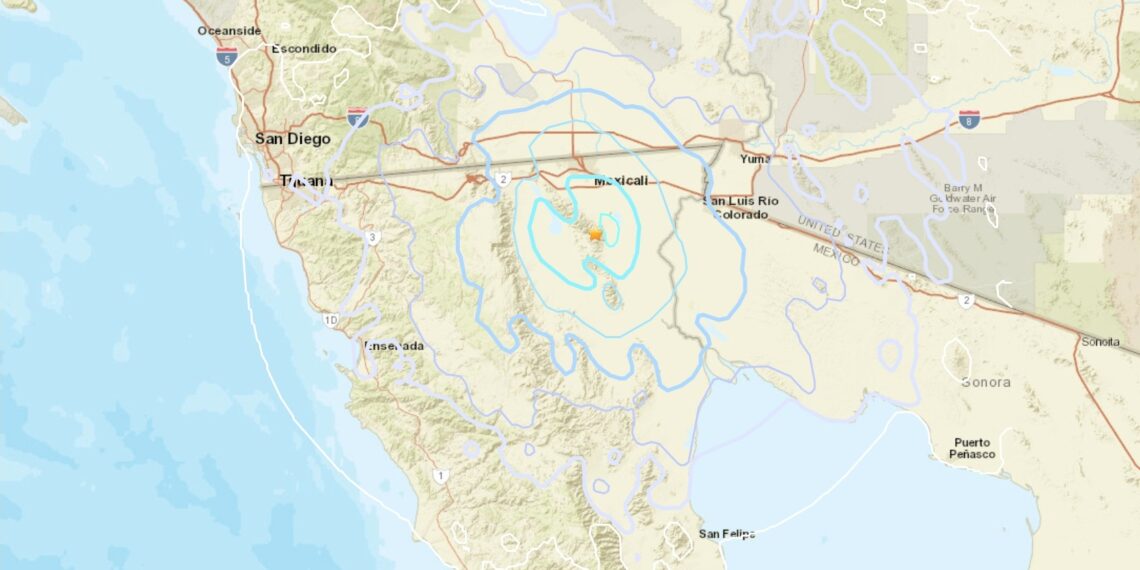 Sismo de 4.4 grados sorprende a Mexicali