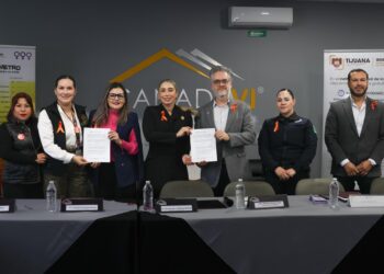 Suma XXV Ayuntamiento de Tijuana ‘Punto Naranja’ en Canadevi