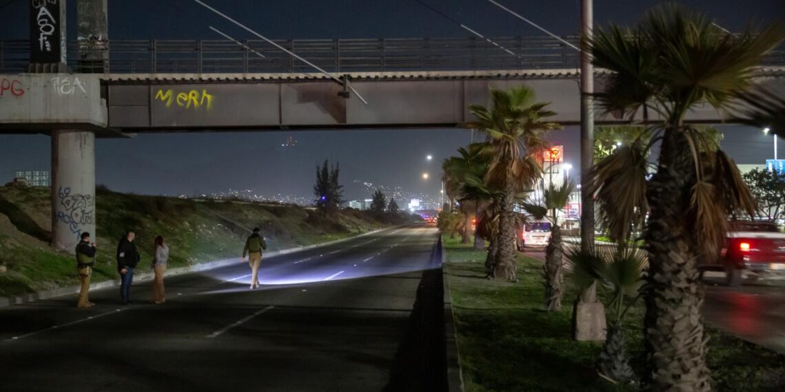 Atropellan a persona en condición de calle en la Vía Rápida Poniente