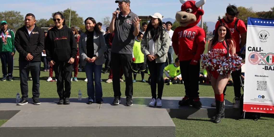 Consulado y Comité Binacional Unidos por la Niñez lanzan iniciativa deportiva "Unidos por el Deporte CaliBaja"