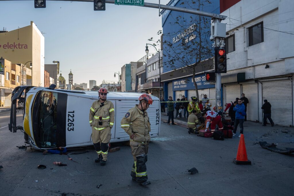 Siete heridos y un muerto el saldo accidente en Zona Centro