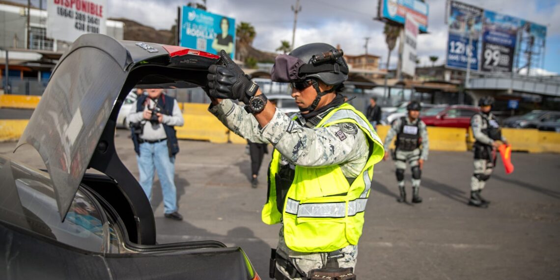 Tras acuerdos entre México y EE-UU, Guardia Nacional implementó un filtro de revisión en las garita de San Ysidro