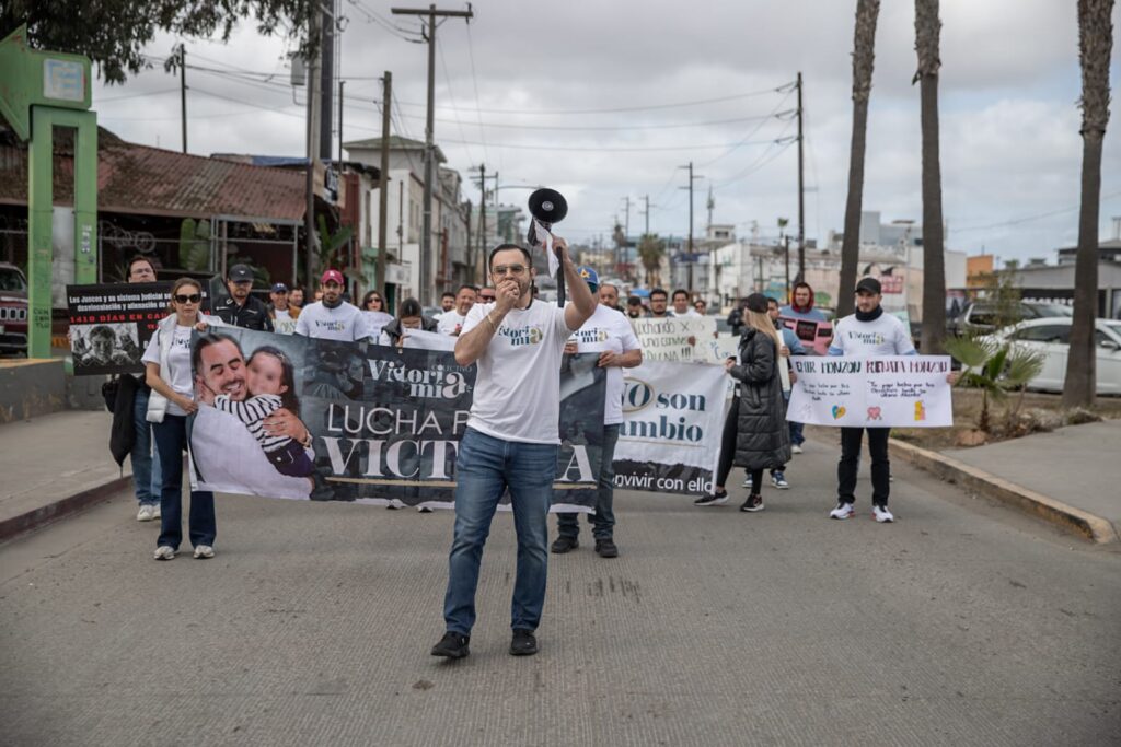 Queremos custodia compartida: marchan contra la obstrucción del vínculo filial en Tijuana