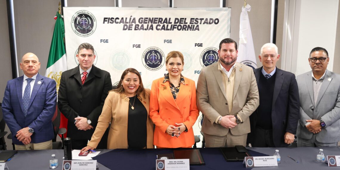 Ayuntamiento de Tijuana y Fiscalía firman convenio para fortalecer acciones en materia de seguridad