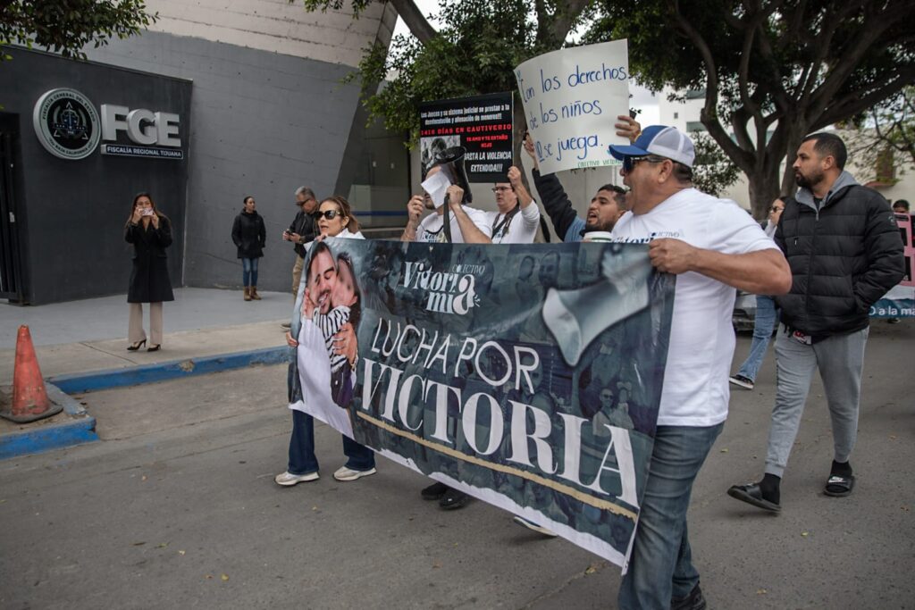 Queremos custodia compartida: marchan contra la obstrucción del vínculo filial en Tijuana