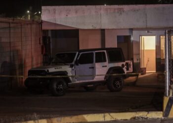 Atacan a balazos estación de policía en Mexicali; buscaban a un hombre que se refugió en el lugar