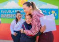 Gobernadora Marina del Pilar refuerza compromiso con la educación en Valle de Mexicali