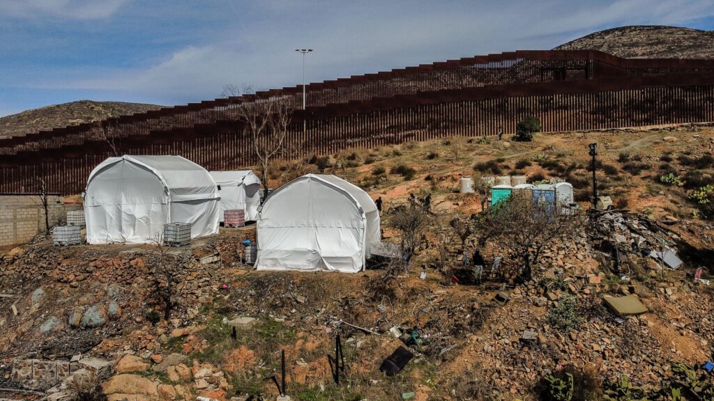 Instalan campamento de la Guardia Nacional en el Nido de las Águilas