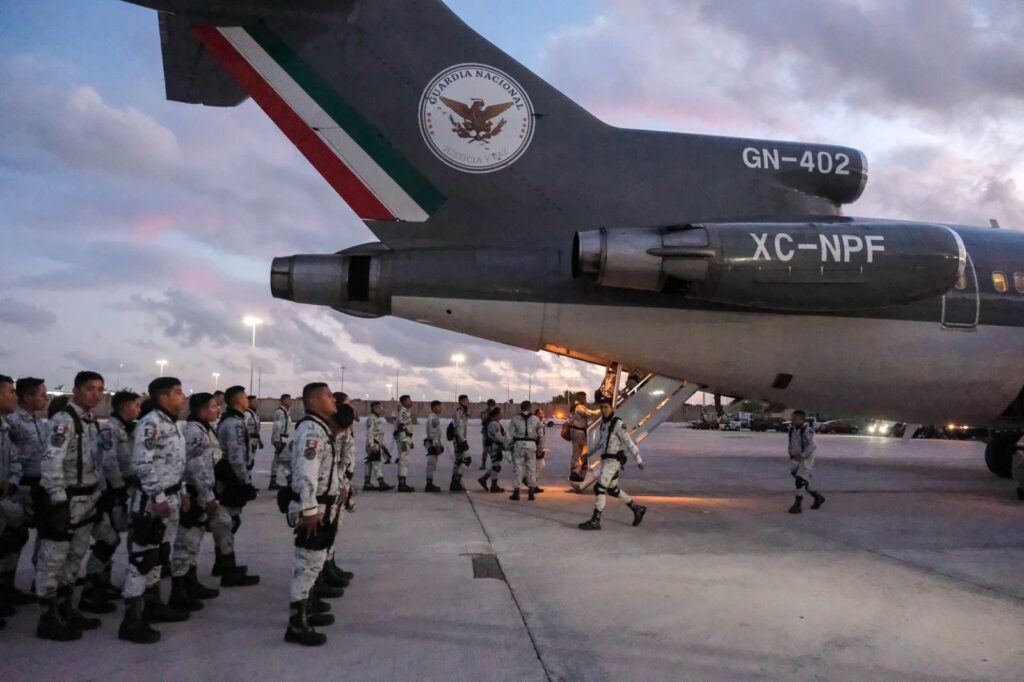 Operativo Frontera Norte: Despliegan 10,000 Efectivos de la Guardia Nacional