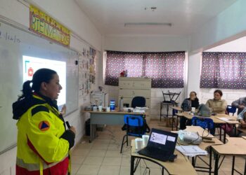 Fomenta Protección Civil Tijuana cultura de la prevención con pláticas informativas