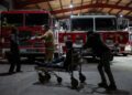 Hombre con dificultades respiratorias es llevado a bomberos