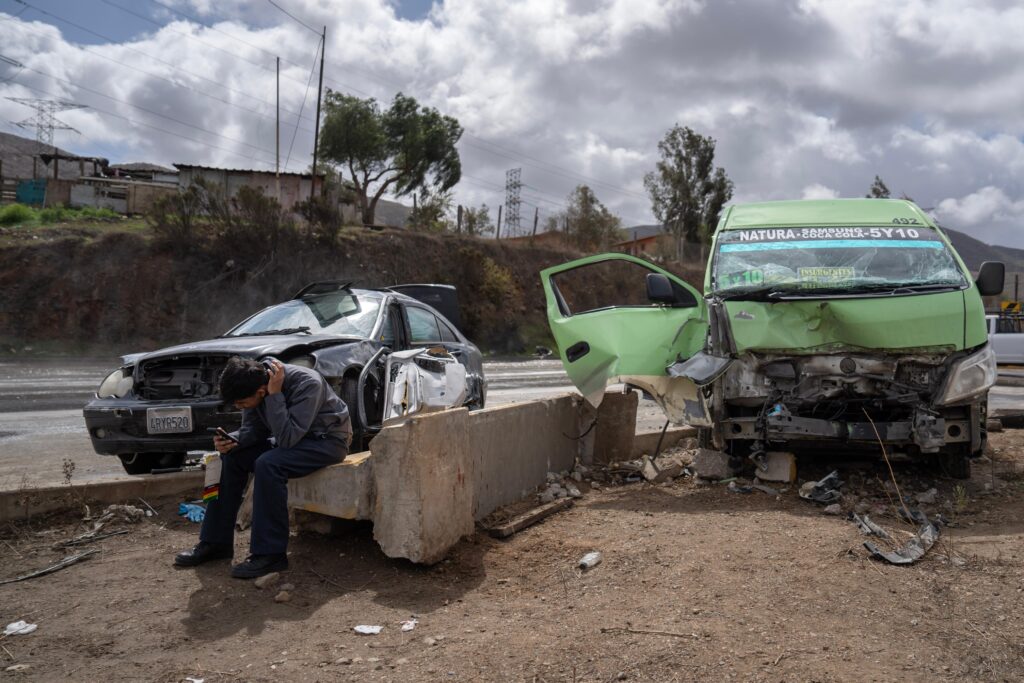 12 personas lesionadas en aparatoso accidente en bulevar 2000 de Tijuana