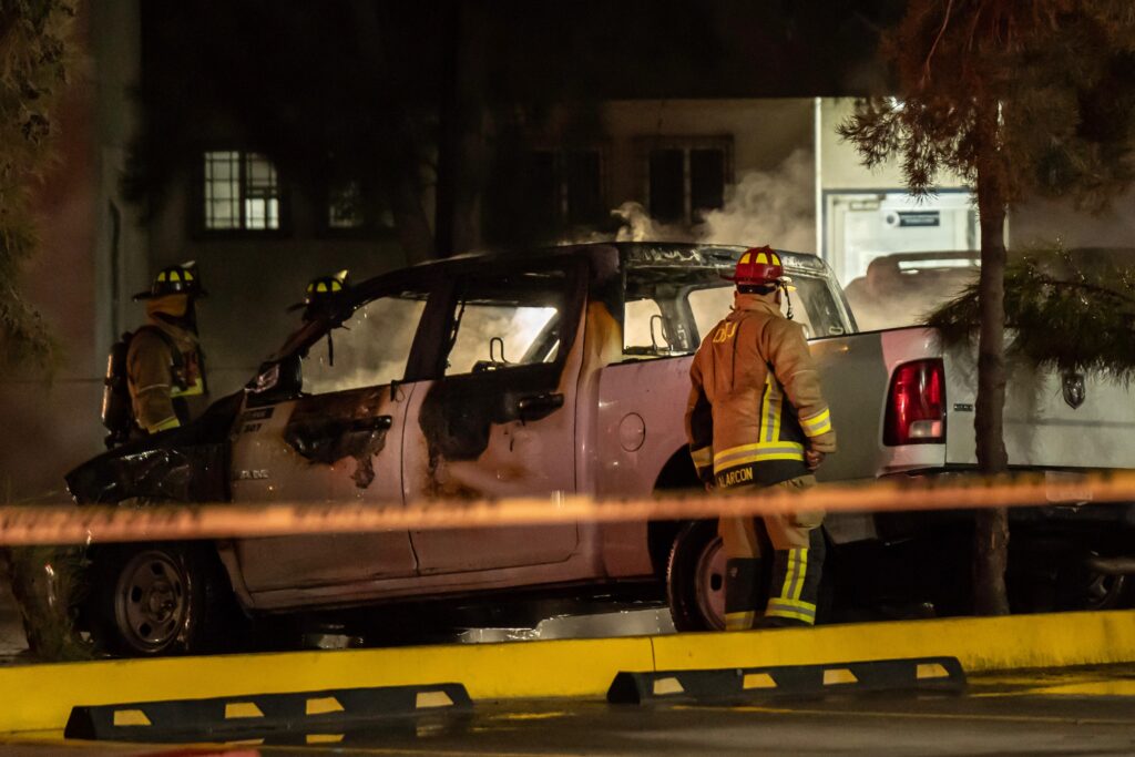 Incendian dos unidades de la Fiscalía del Estado