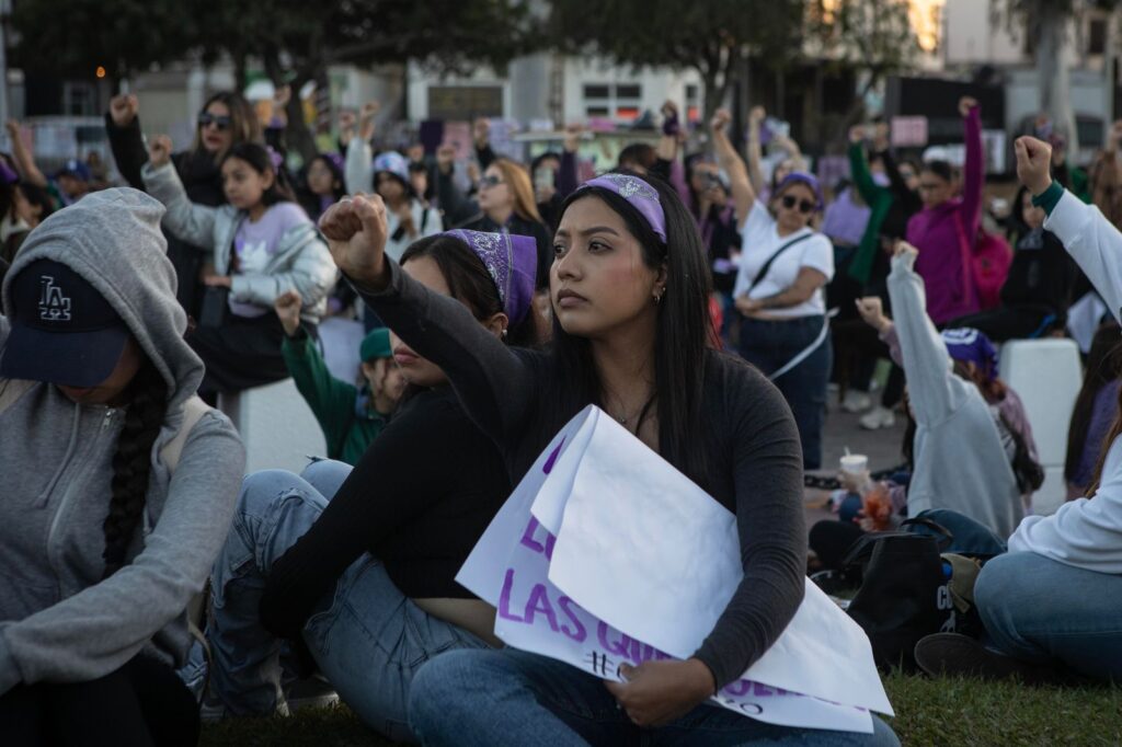 Marea Morada toma Zona Río por el 8M