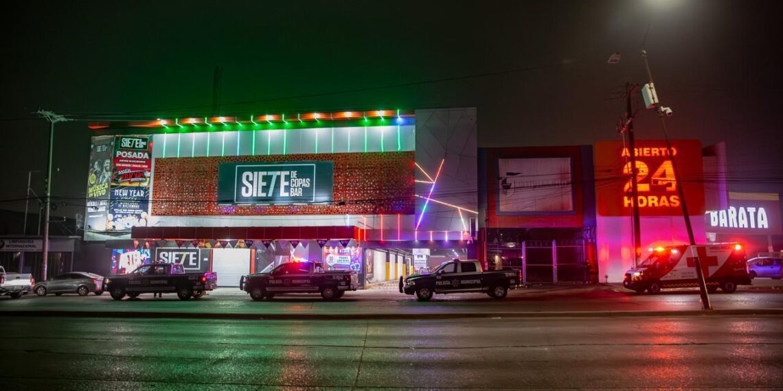 Ataque armado en bar Siete de Copas deja dos personas sin vida