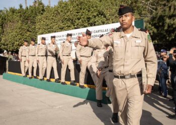Servicio Militar Nacional en Tijuana concluye con entrega de cartillas liberadas