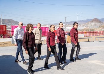 Sheinbaum inaugura Universidad Rosario Castellanos en Tijuana Zona Este