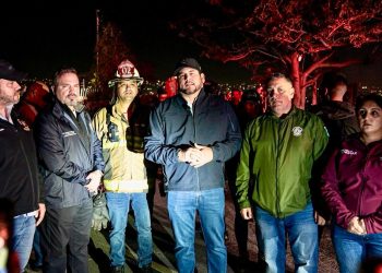 Incendio en Tona La Presa: Burgueño supervisa apoyo a familias afectadas