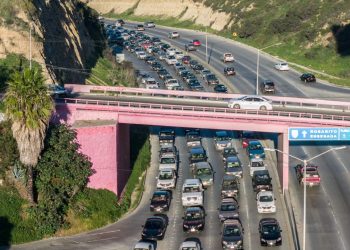 Choques en prolongación calle Segunda dejan tráfico pesado hacia Zona Centro