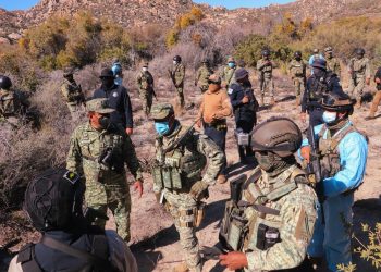 Aseguran laboratorio clandestino de metanfetamina en San Pedro Mártir