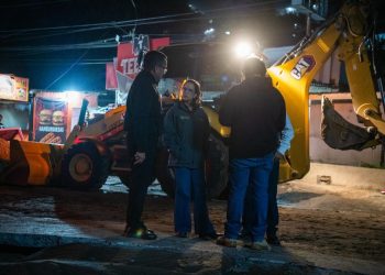 Fuga en acueducto Villa del Prado deja sin agua a colonias de Tijuana