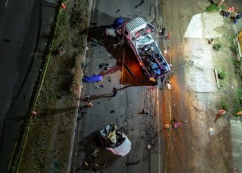 Accidente en carretera libre Tijuana–Tecate deja dos muertos y un lesionado