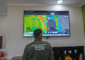 Pronostican lluvias por tres días en Tijuana; prevén vientos fuertes y frío