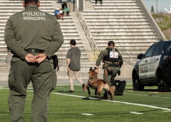 Unidad de Operaciones Caninas de Tijuana destaca en competencia en California