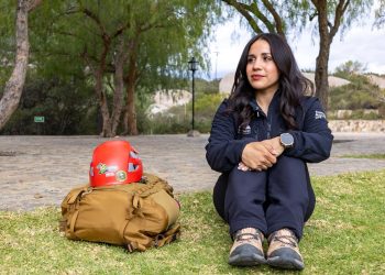 Evelyn Duarte, montañista de Tecate, va por el reto Seven Summits