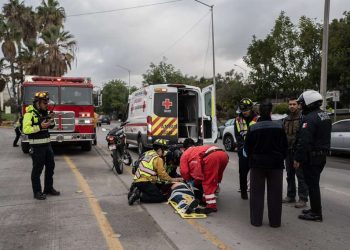 Atropellamiento en Zona Río Tijuana deja a mujer lesionada en Padre Kino