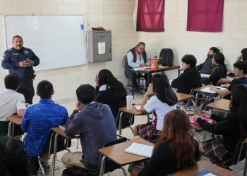 Revisión de Pertenencias: SSPCM realiza jornada preventiva en preparatoria