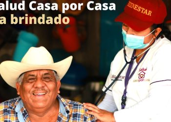 Salud Casa por Casa suma 10.5 millones de consultas médicas a domicilio