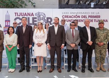 Primer Ayuntamiento de Tijuana: conmemoran 72 años con acto cívico