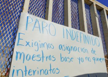 Secundaria General 31 sigue tomada por falta de maestros en Tijuana